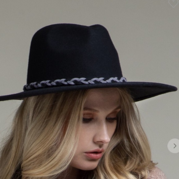 Wool felt boho saaale ♥️Panama braided hat